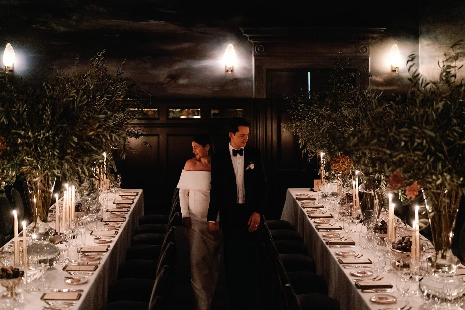 A Moody Mediterranean Wedding Dinner at The Nomad Hotel  (Copy)
