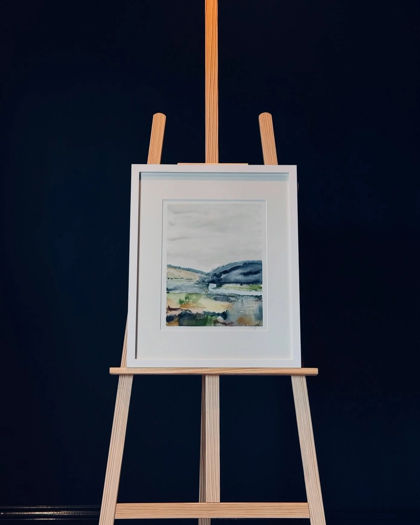 I painted this in a quiet moment with God.
No rush. No striving. Just gratitude rising where it didn&rsquo;t come easily.
This piece is a reminder that He is still good here &mdash; in the in-between, in the waiting, in the healing that takes time.

