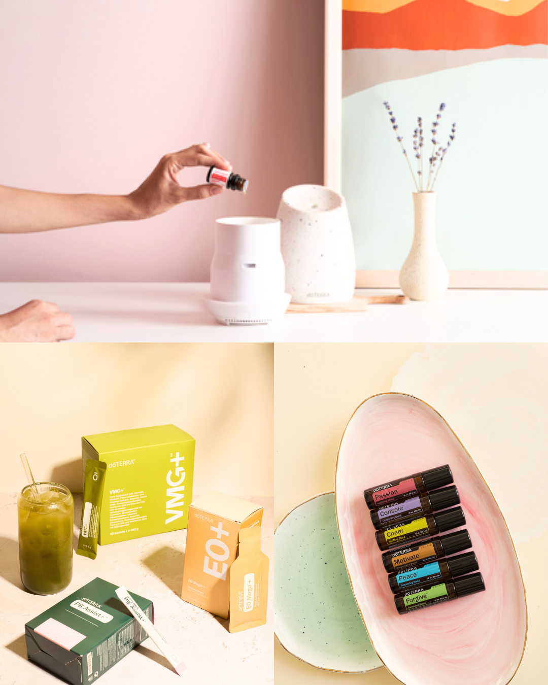 Ätherische Öle von doTERRA. Diffuser, Emotionale Balance. Aromatherapie. Wellness made simple. doTERRA Öle & Beratung. doTERRA Wellness. doTERRA Business. ALOHACOSIMA by Cosima Gundlach-Kolb