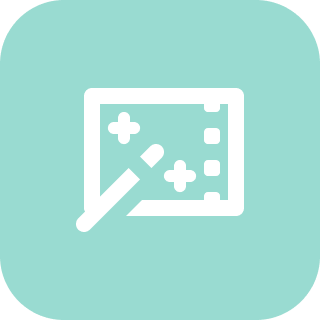 Icon soluții adaptate — sisteme personalizate pentru fiecare business