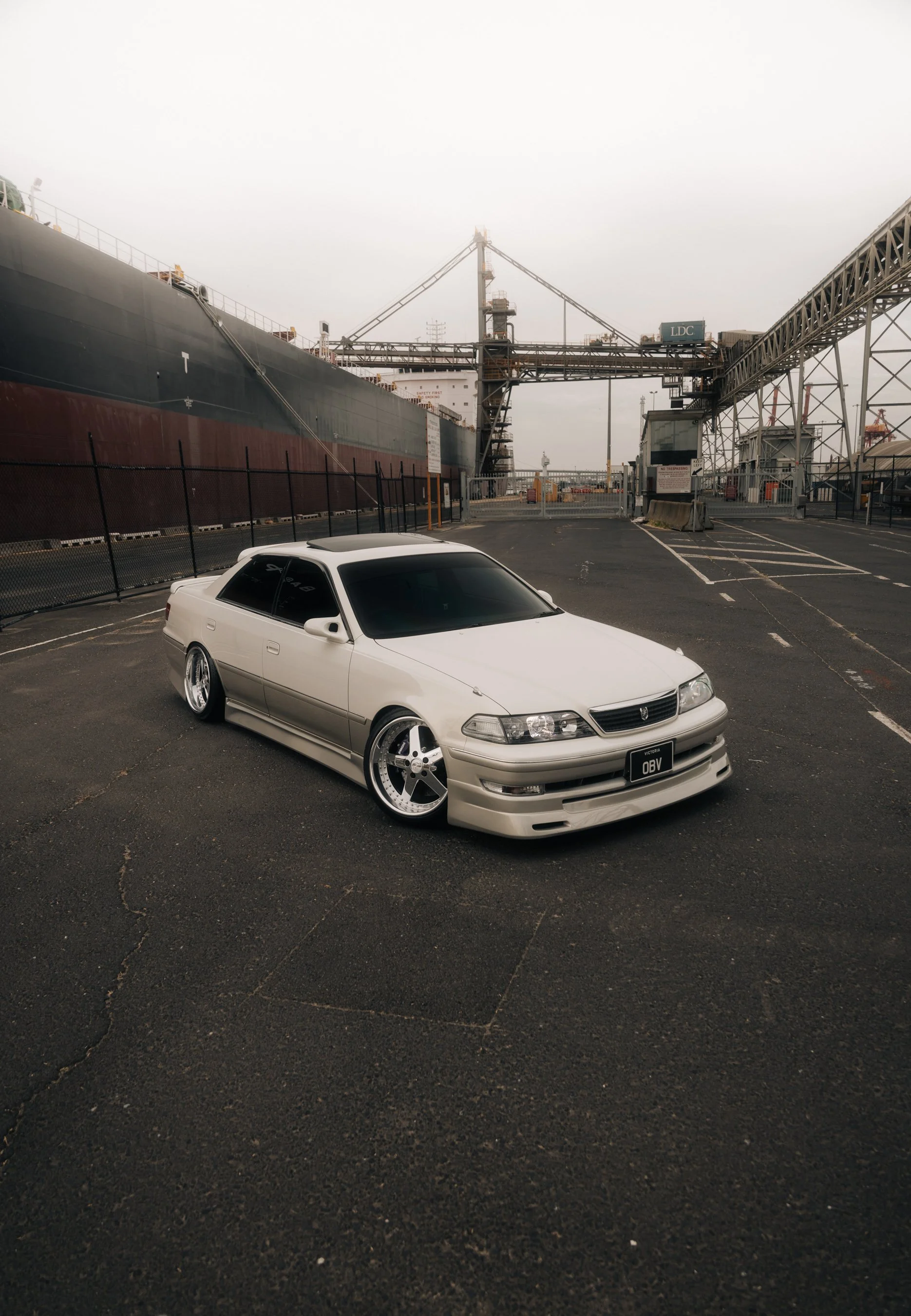 Toyota Mark || jzx, Toyota mark 2 jzx chaser, work equip 05s, work equip wheels, work wheels, work 05s, jdm, car photos, JZX photo, jdm at the docks, melbourne cars, melbourne docks, 
