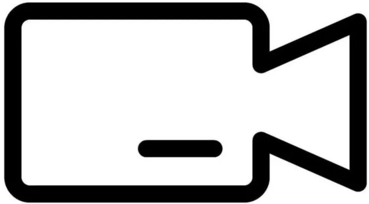 Icon of a video camera.