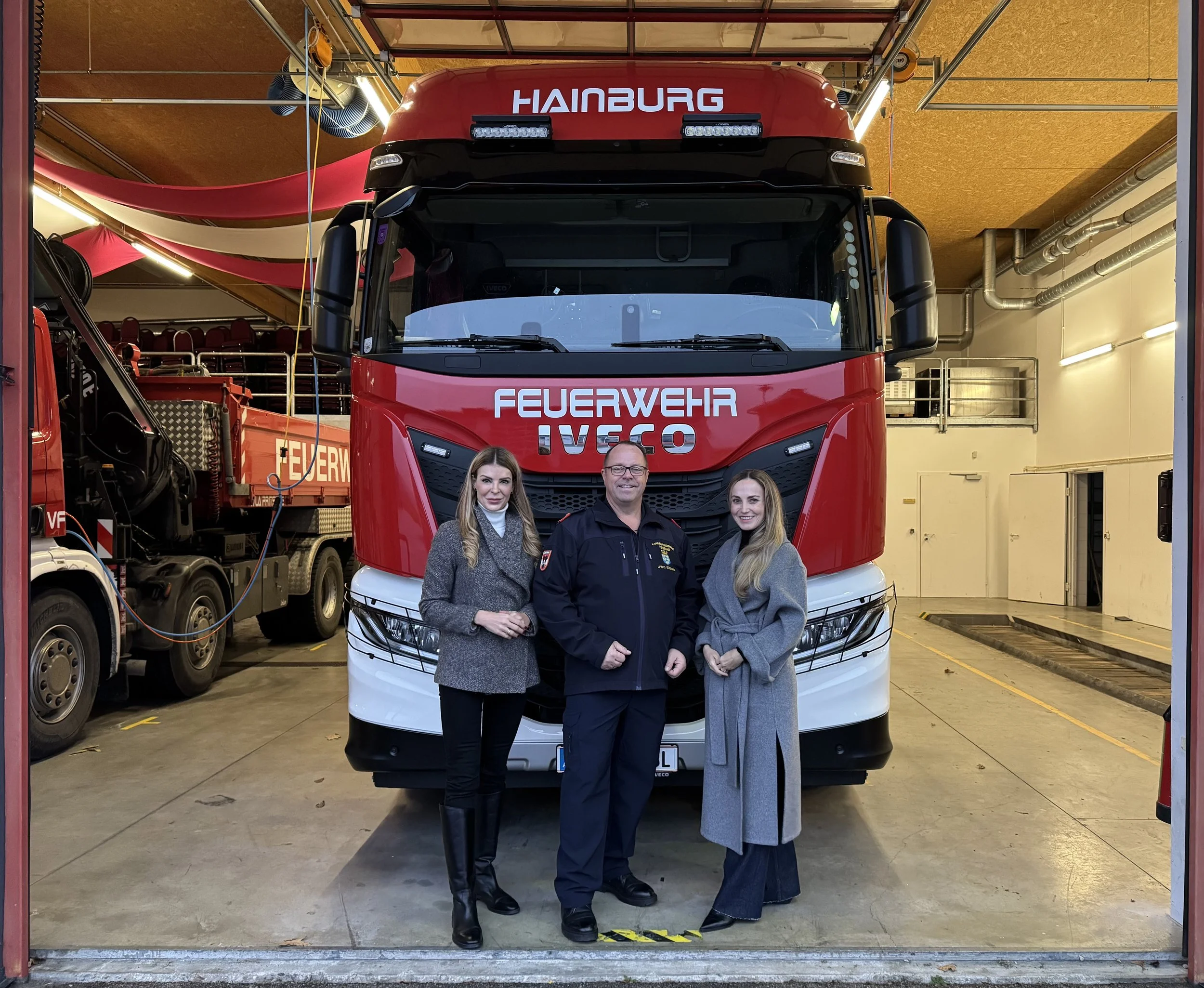 SHP unterstützt Feuerwehr Hainburg