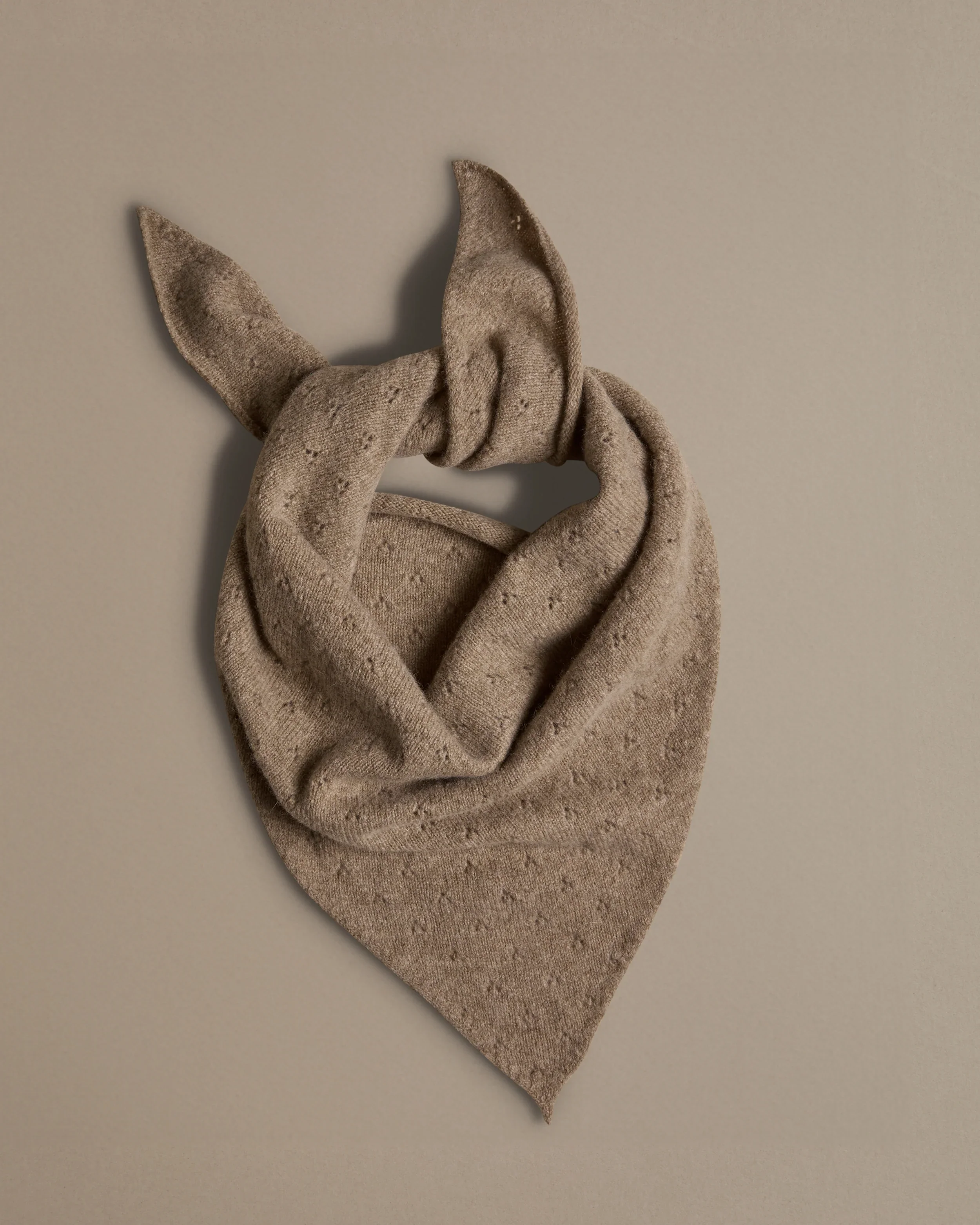 LAMBSWOOL SCARF - BISCUIT
