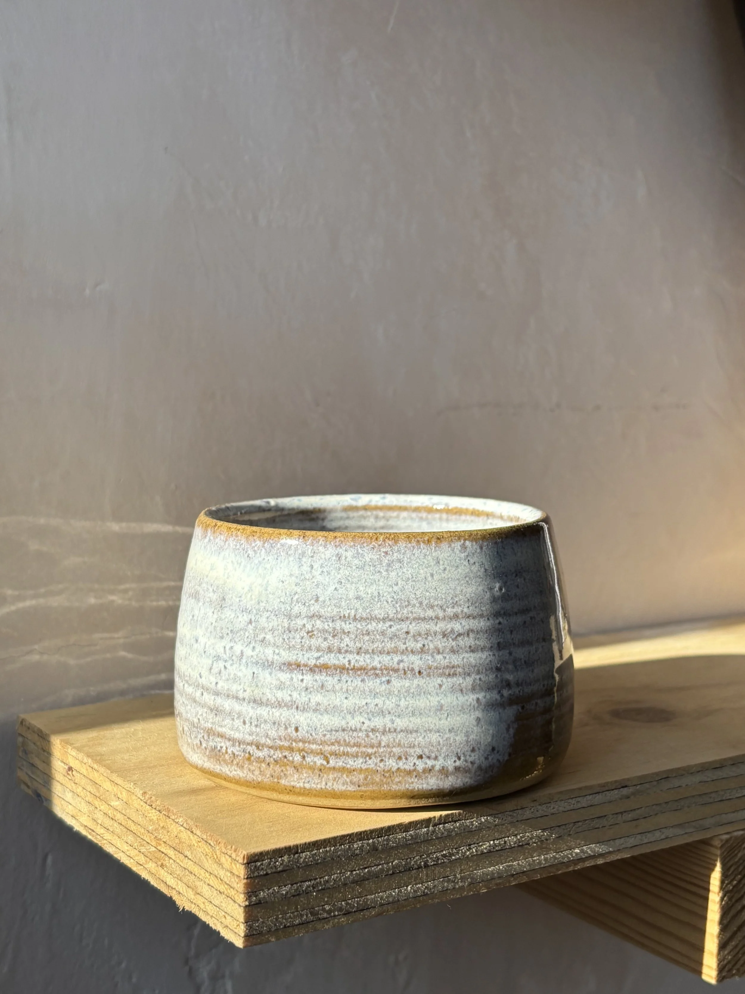 OLIVE + CREAM TUMBLER