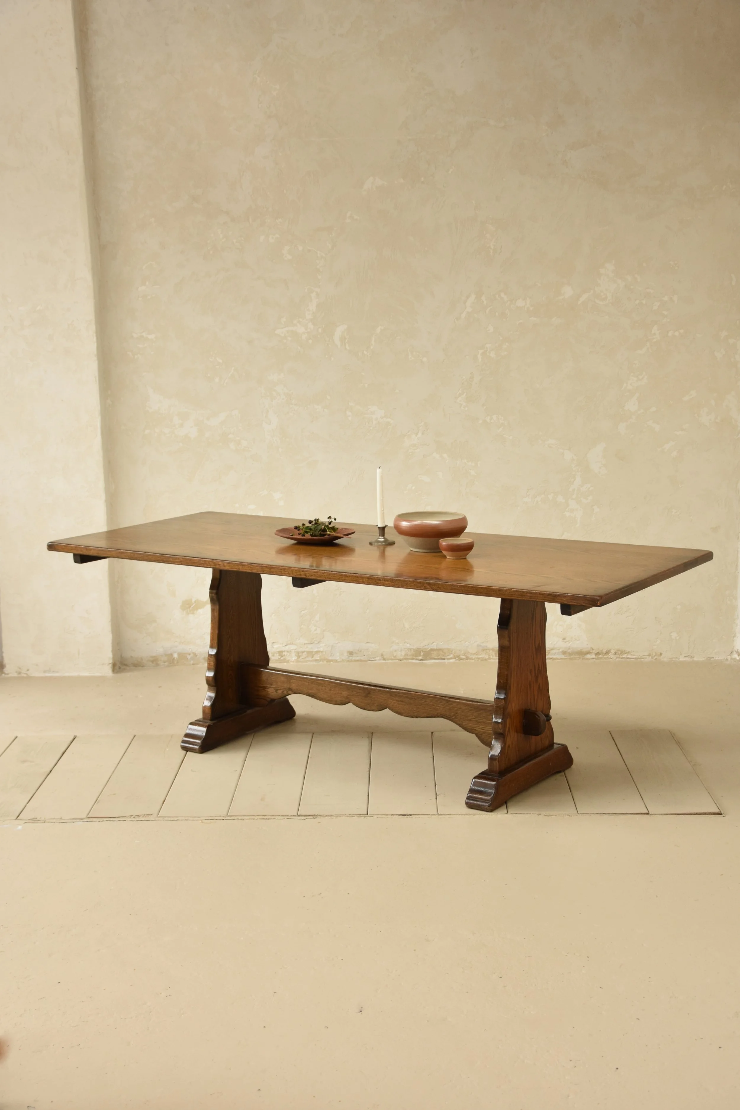 ELM REFECTORY TABLE