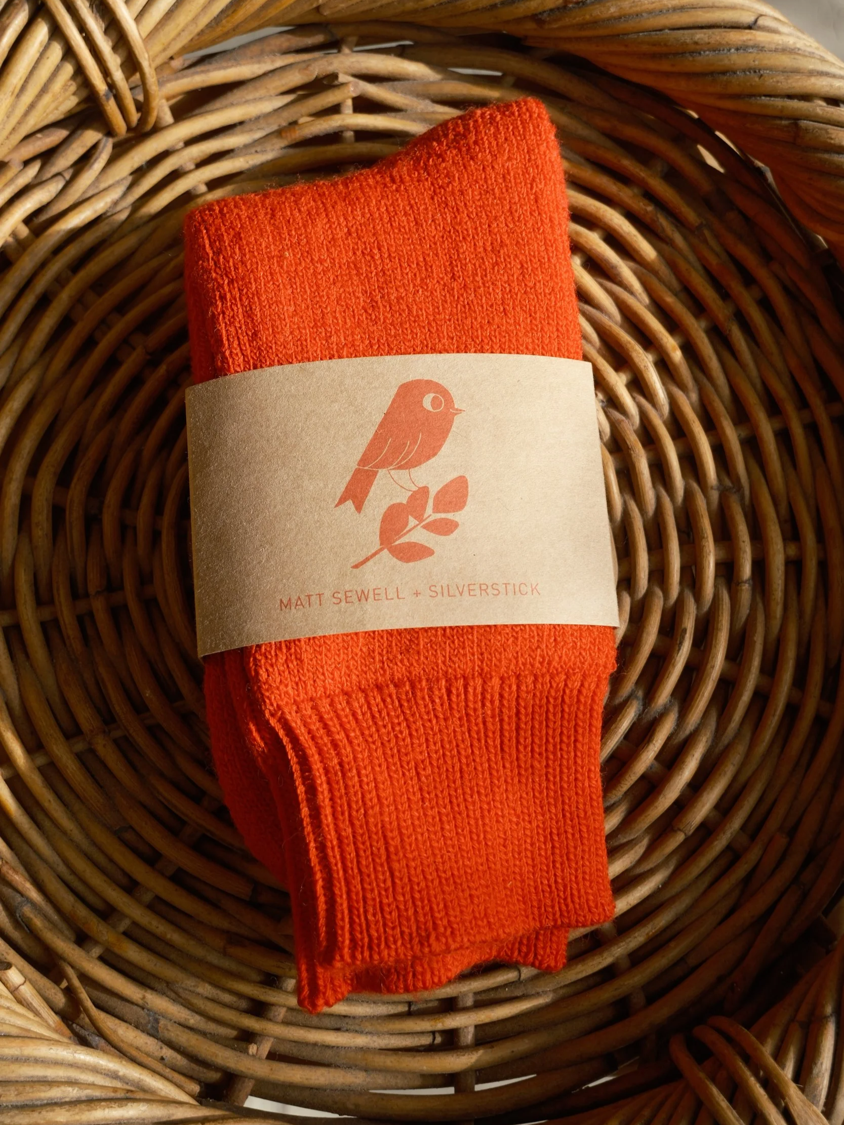 MATT SEWELL NATURAL WOOL HIKING SOCK