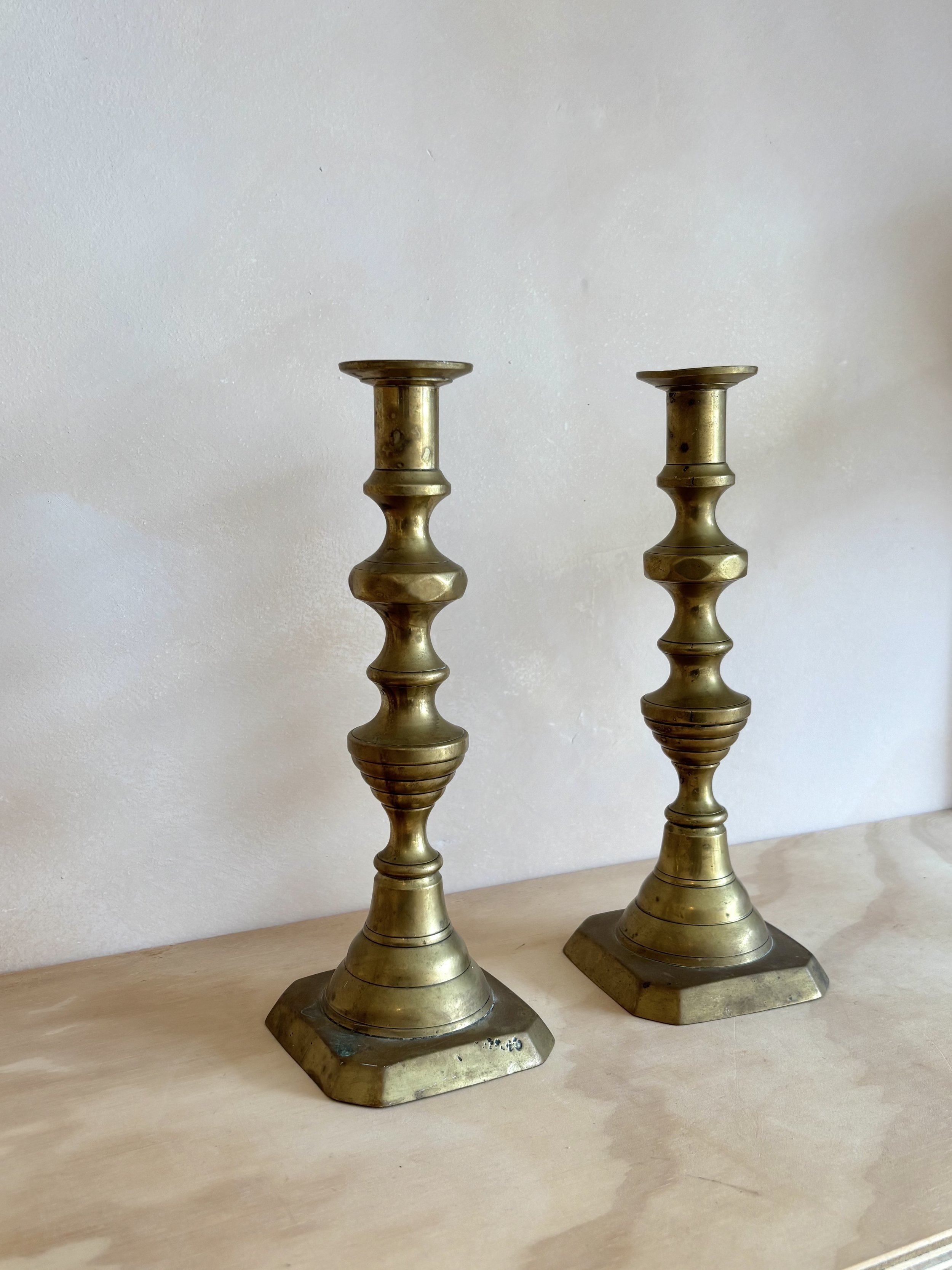 BRASS CANDLE STICK HOLDER