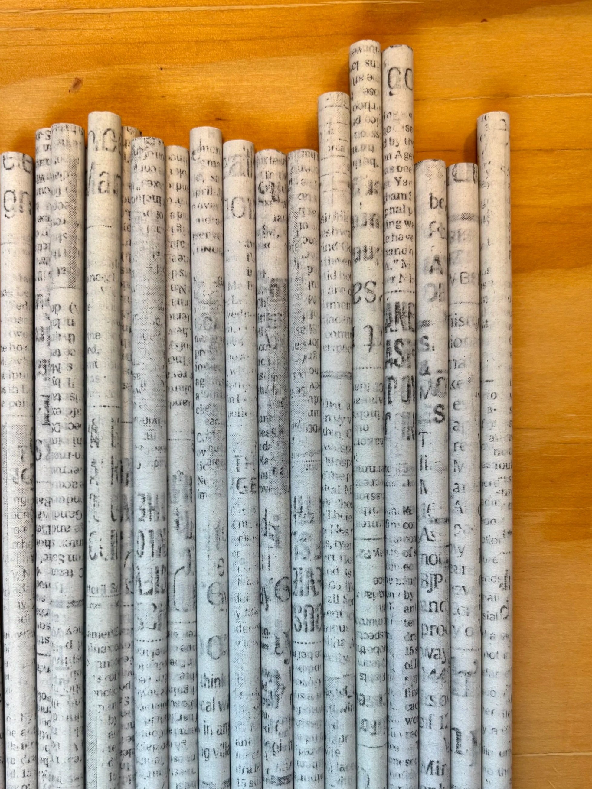 NEWSPAPER PENCIL