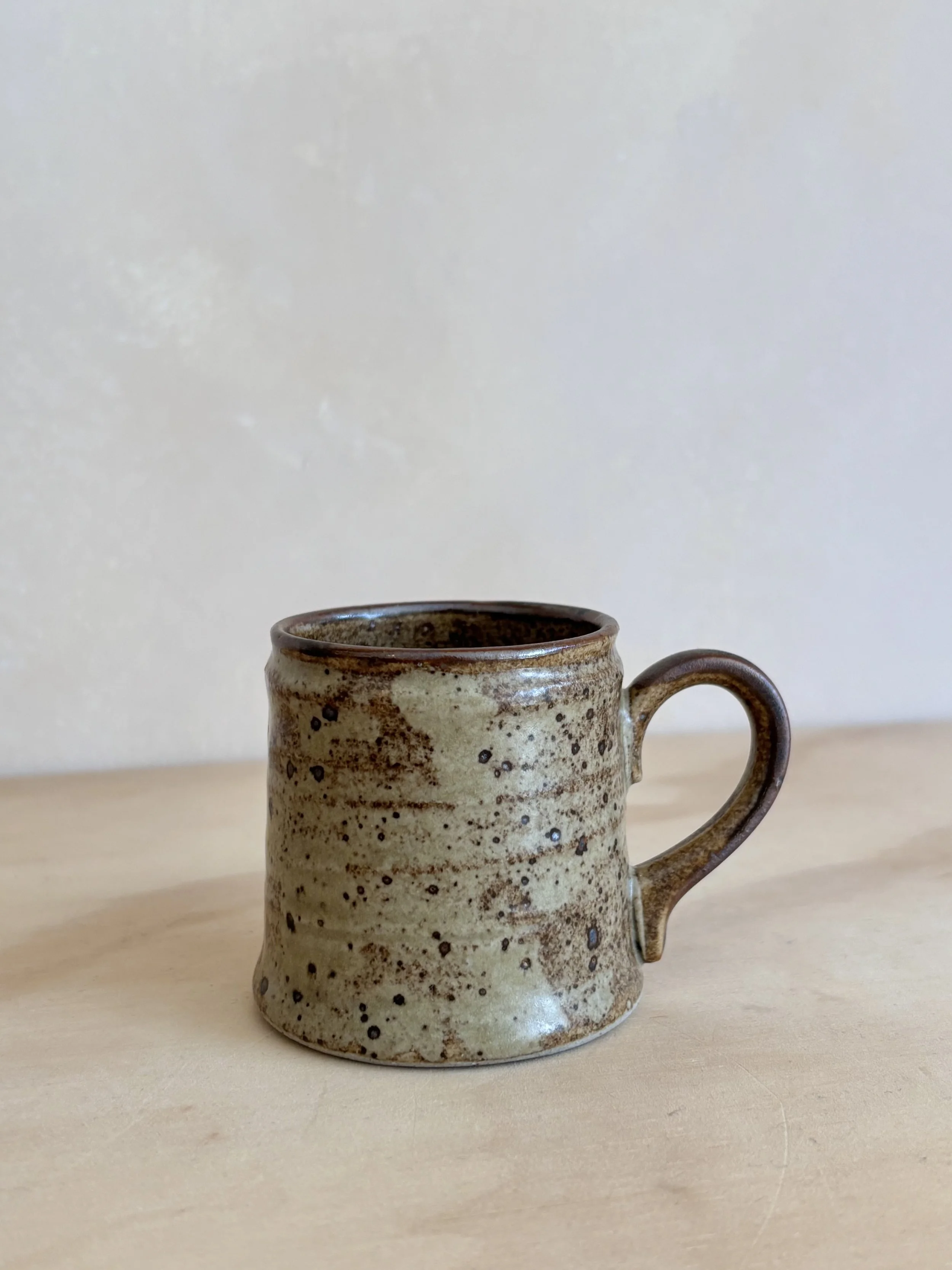 GREEN SPECKLED ESPRESSO CUP