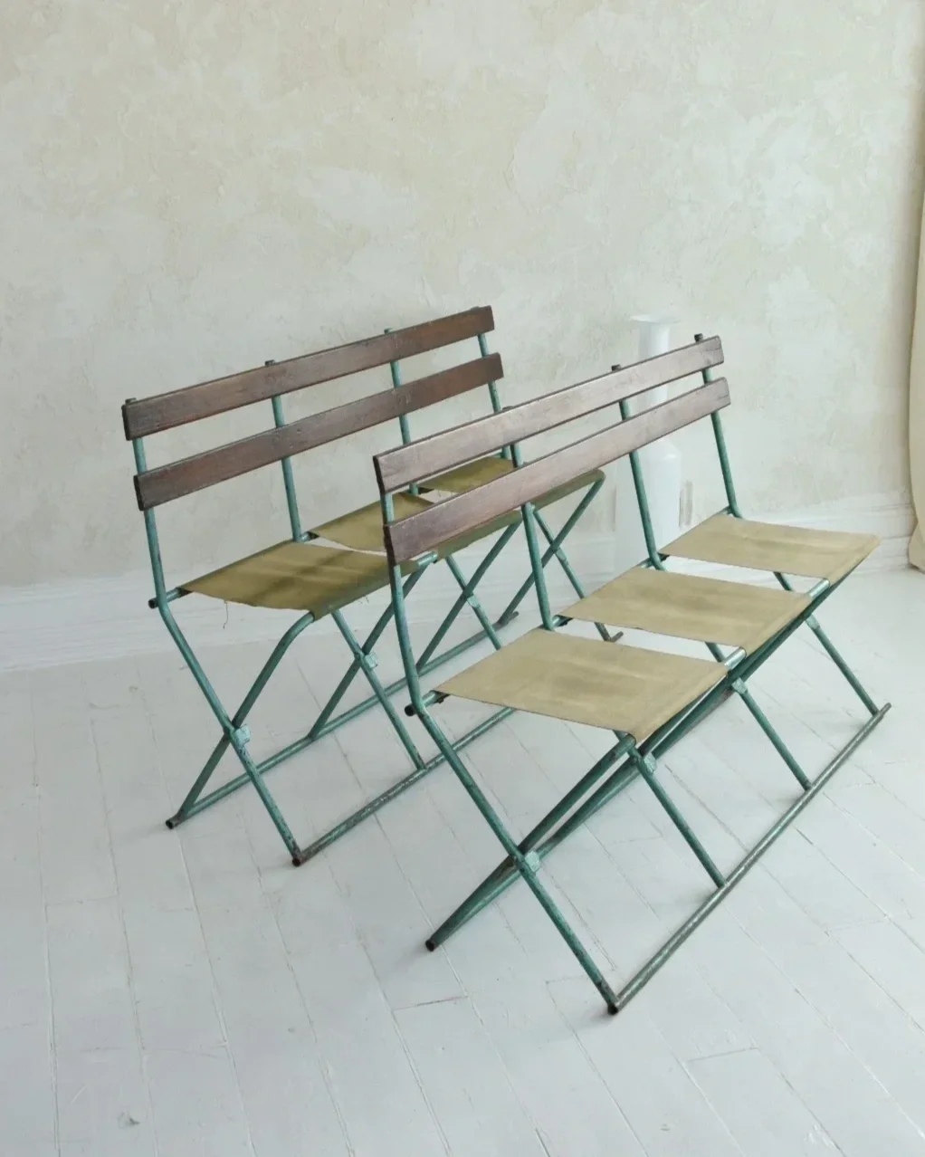 METAL CANVAS BENCHES