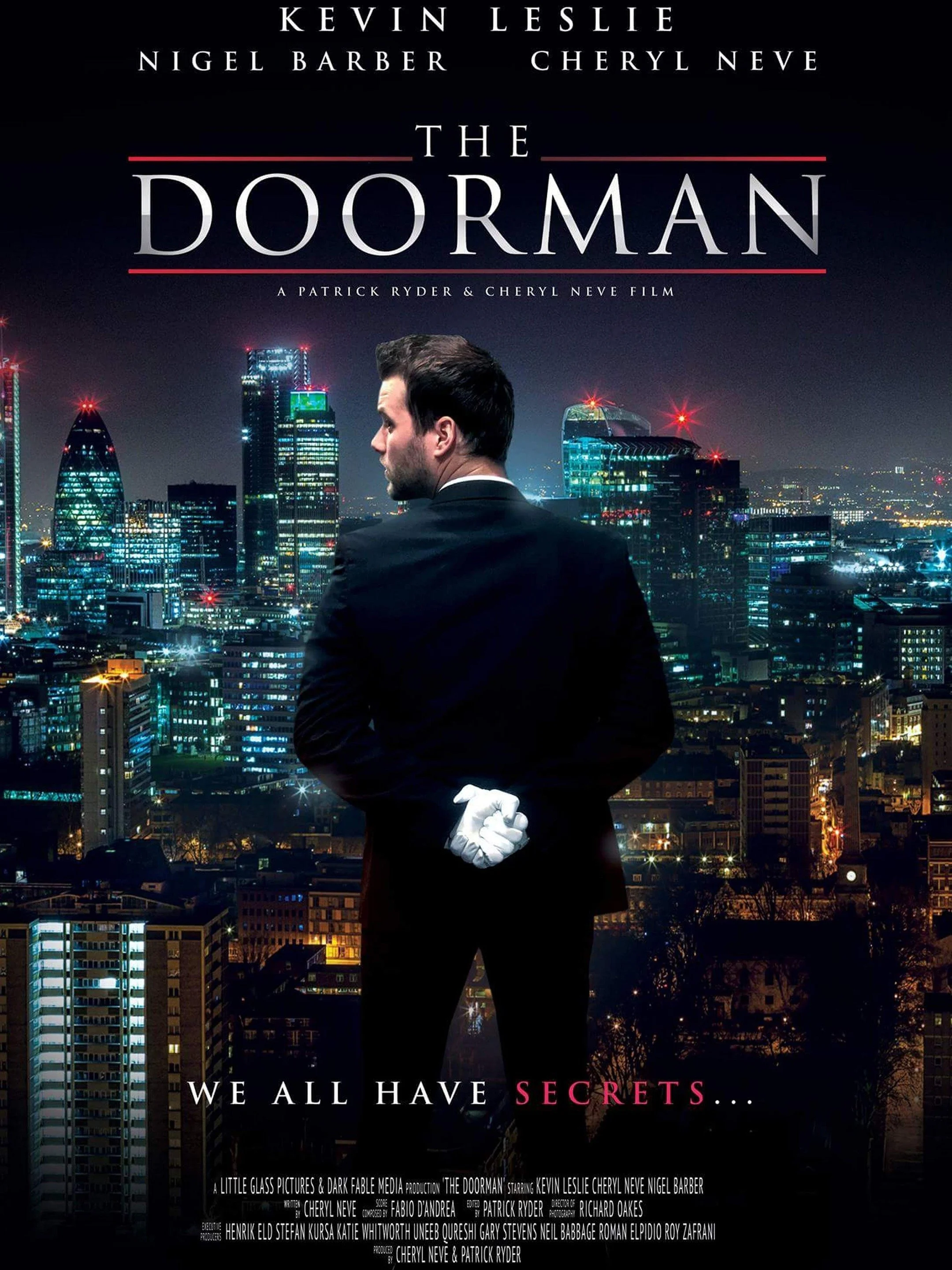 The Doorman movie poster by screenwriter Cheryl Neve