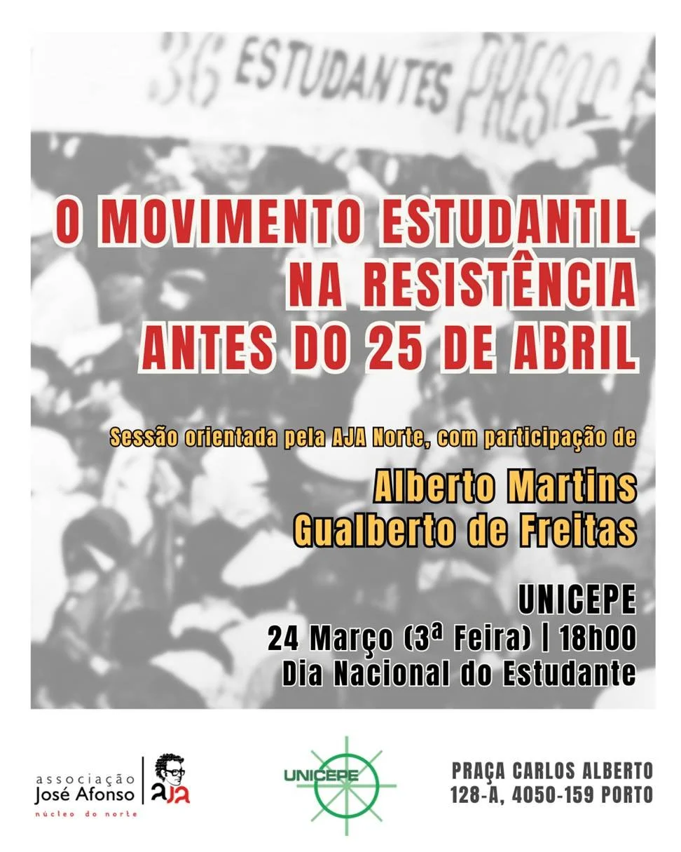 O movimento estudantil na resistência antes do 25 de Abril