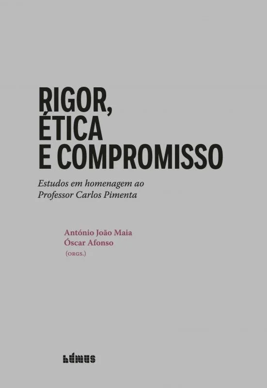Apresentação, pelo professor António Laúndes, do livro “Rigor, Ética e Compromisso - Estudos em Homenagem ao Professor Carlos Pimenta”