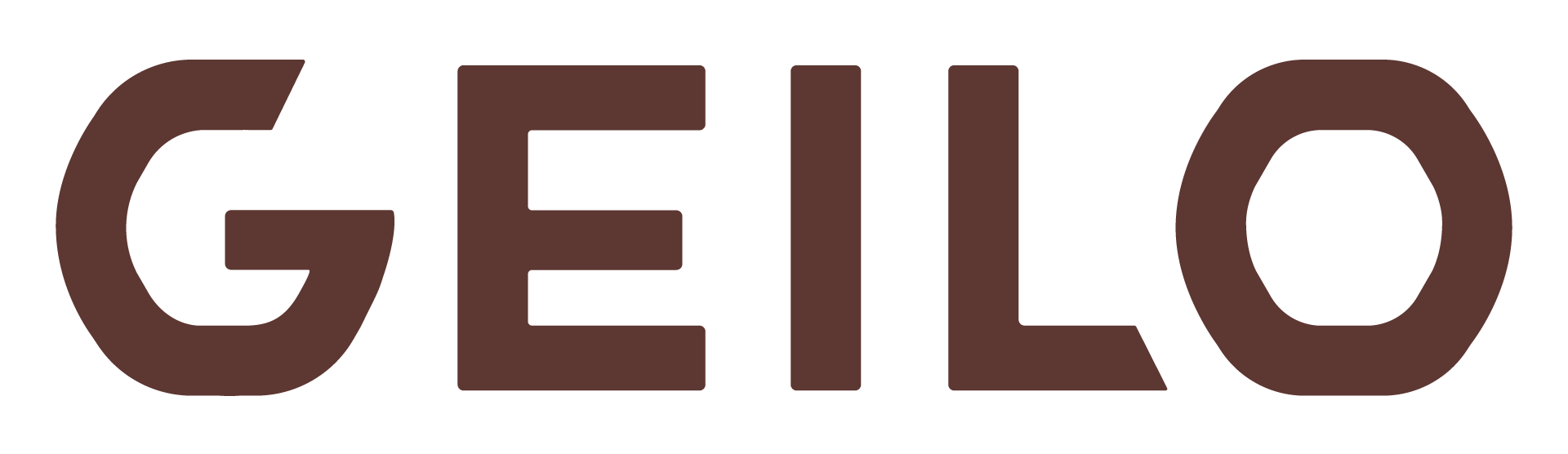 The word 'GELLO' written in bold, dark brown letters.