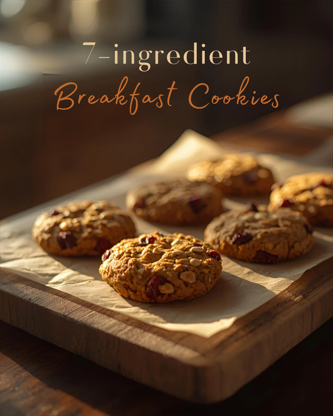 7-Ingredient Breakfast Cookies: The Ultimate Morning Fuel&nbsp;