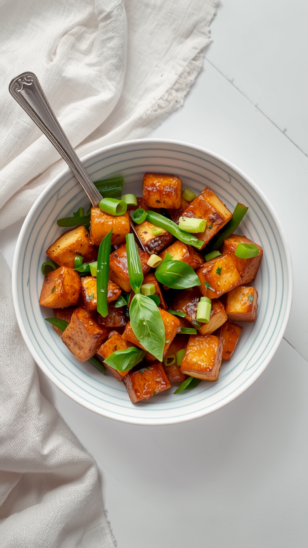 20-Minute Thai Basil Tofu Stir-Fry