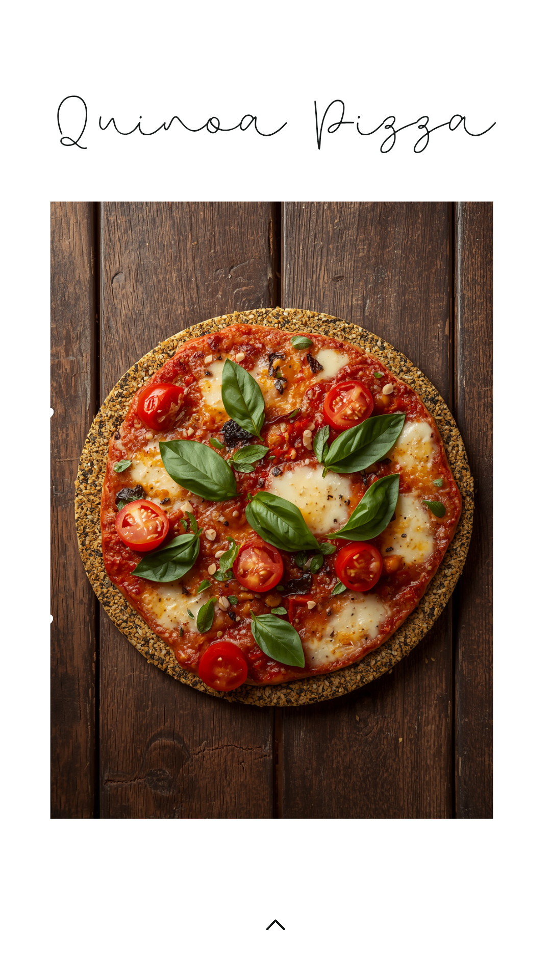 High-Protein Quinoa Pizza