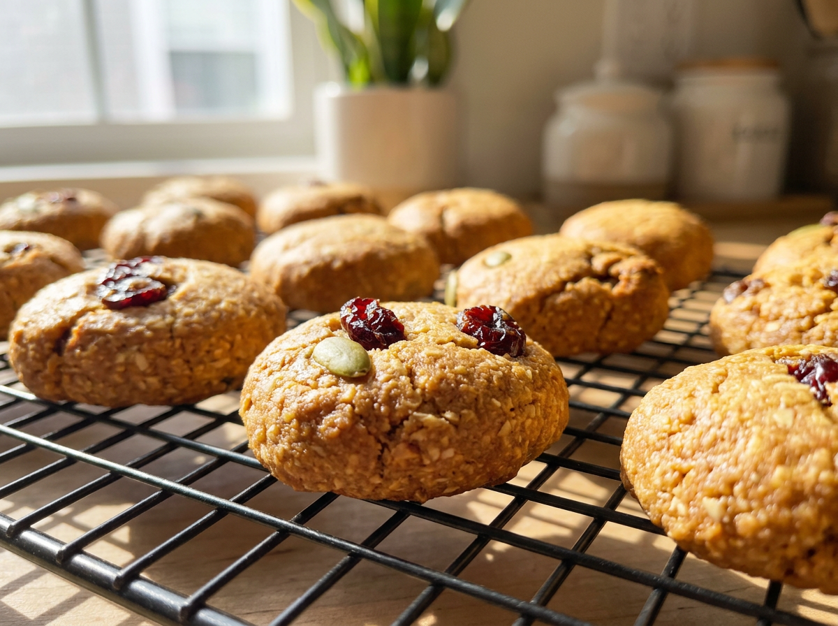 Gluten-Free Banana Almond Fuel Cookies