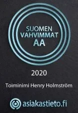 Suomen vahvimmat 2020 AA-sertifikaatti