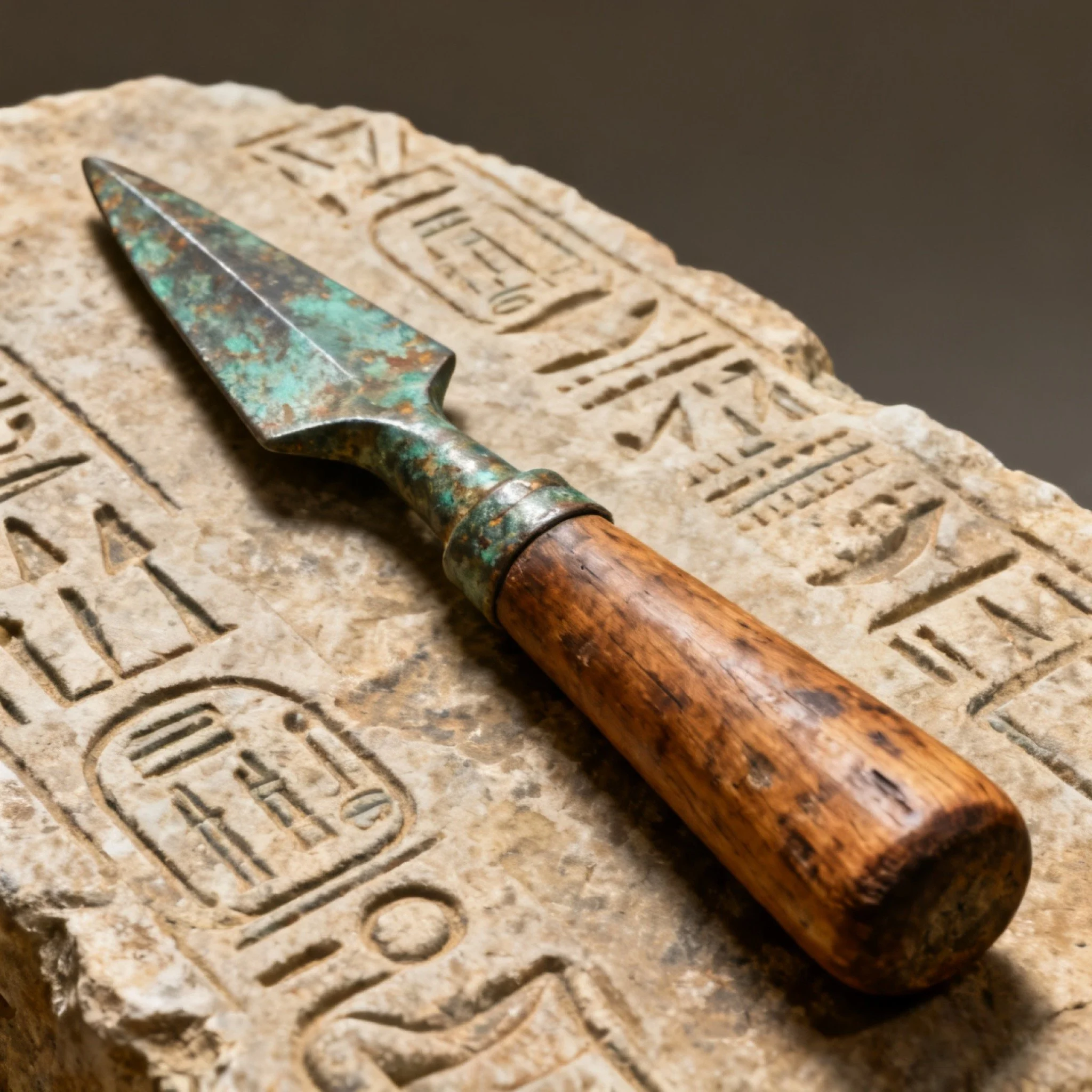 Pyrography tool burning detailed designs into a wooden surface