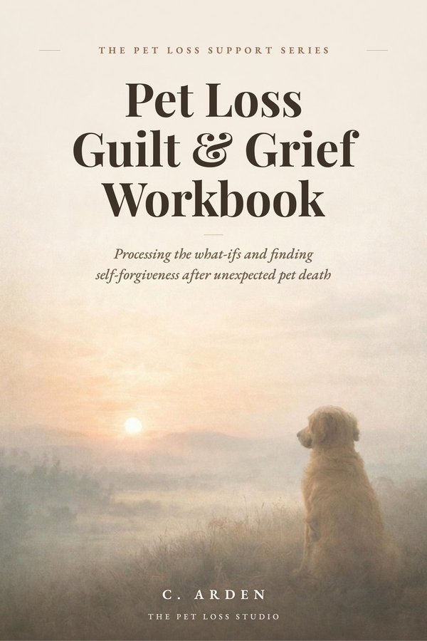 Pet Loss Guilt and Grief Workbook by C. Arden
