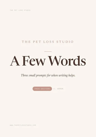 Cover of A Few Words