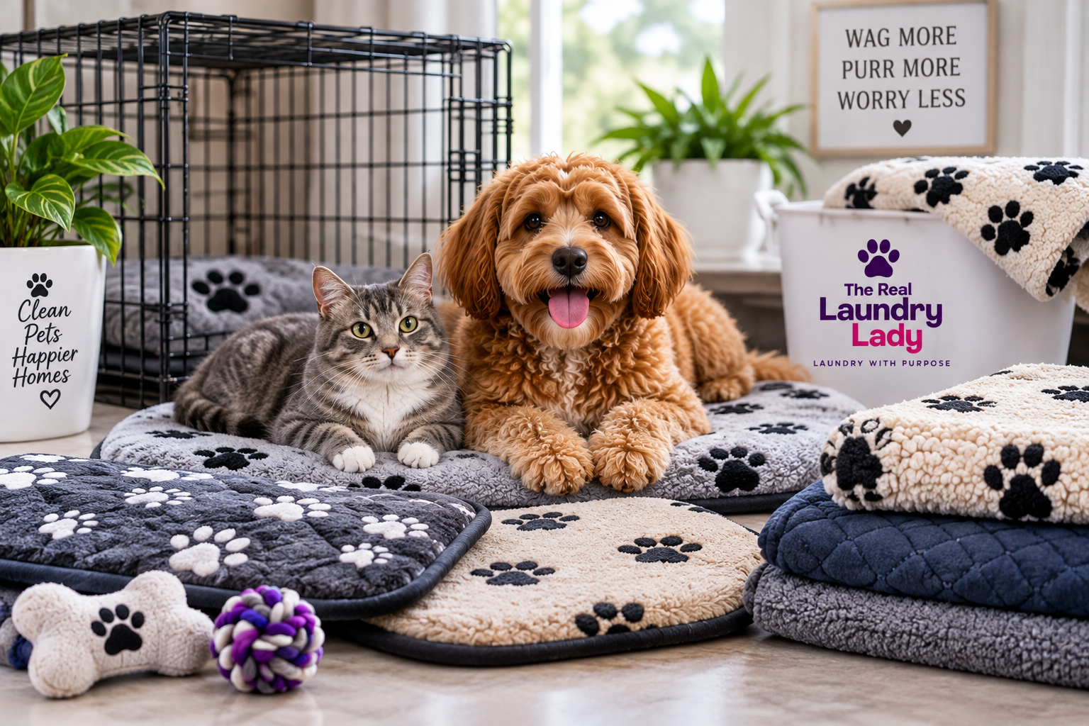 Pet Crate Pad, Mat & Accessory Care