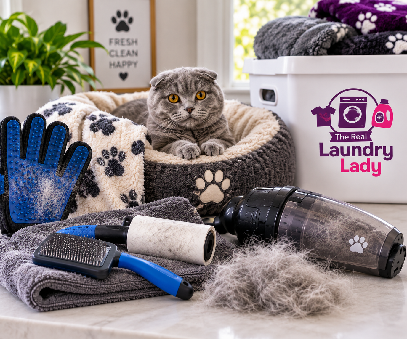 Embedded Pet Hair Removal