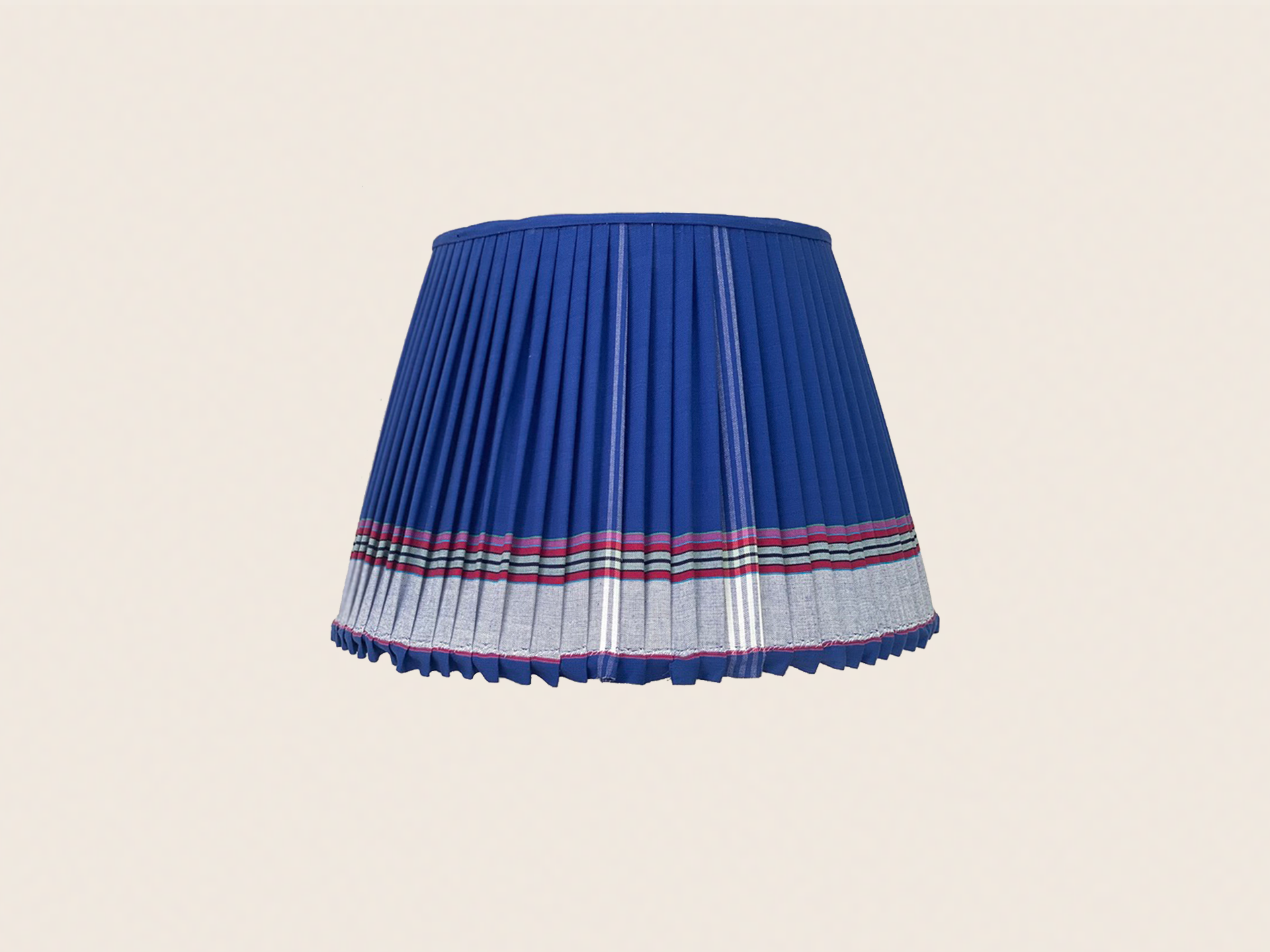 Blue Kikoy Lampshade