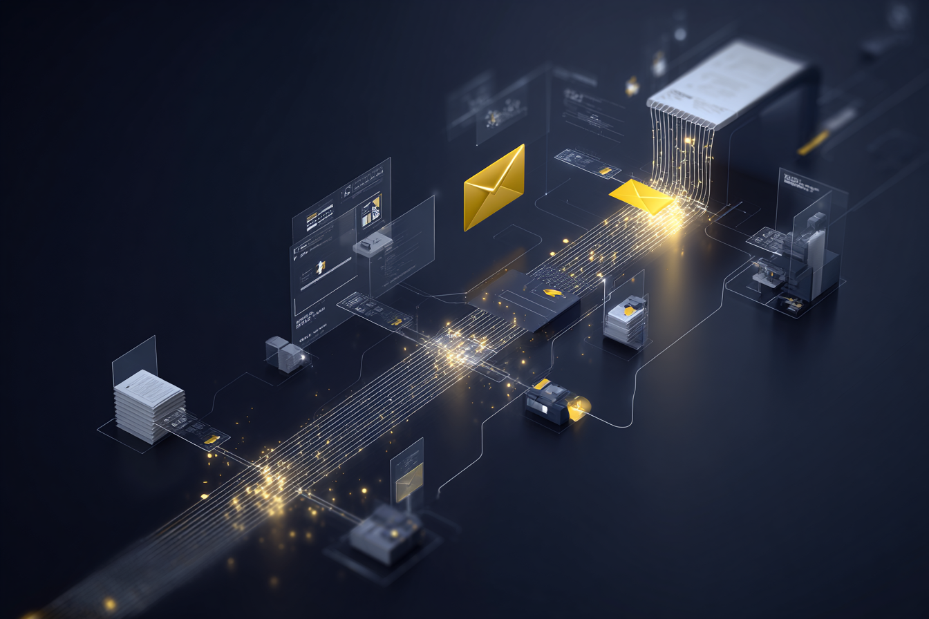 Digitaler Posteingang mit KI-gestützter Verteilung und Workflow-Integration