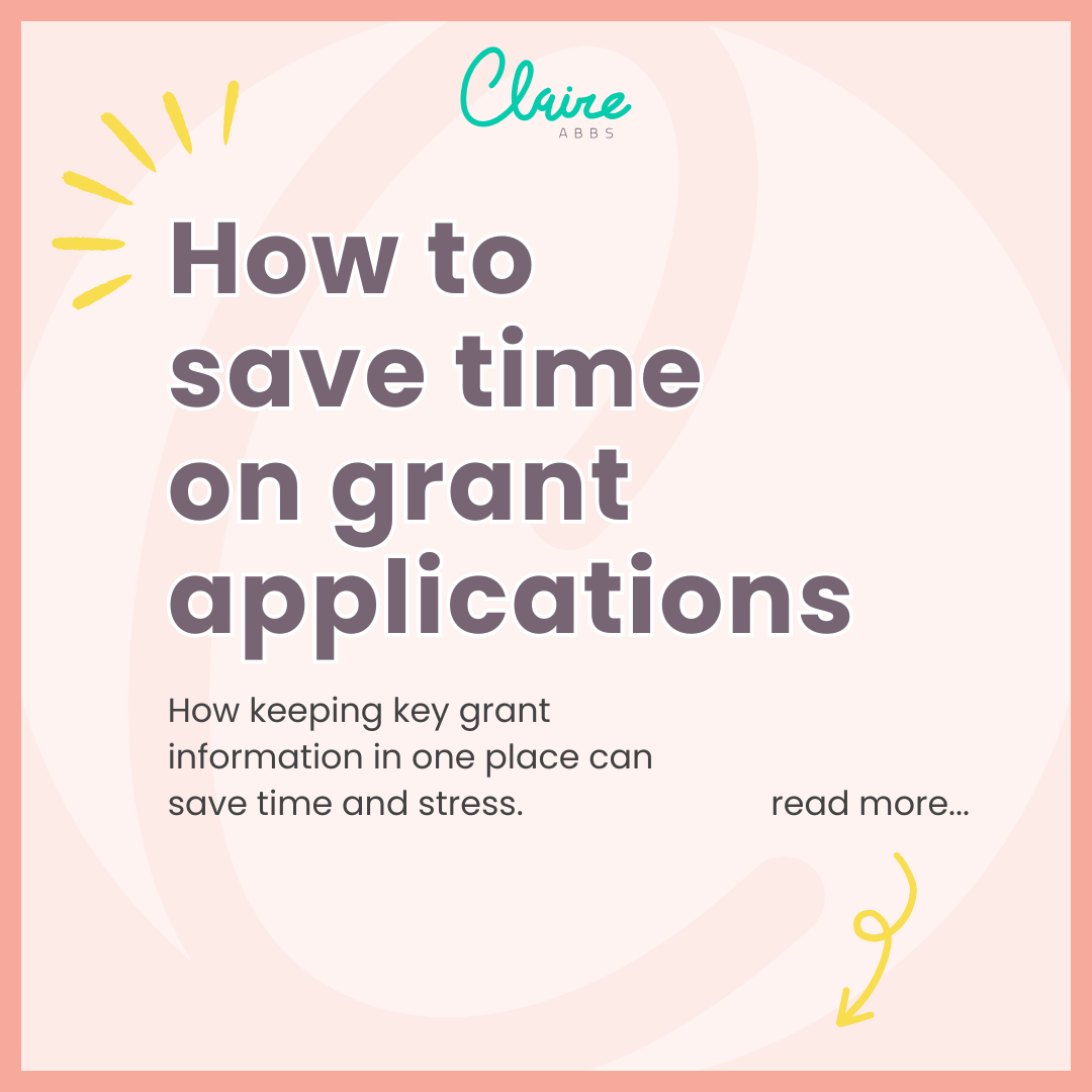 Keeping all your key data in one place