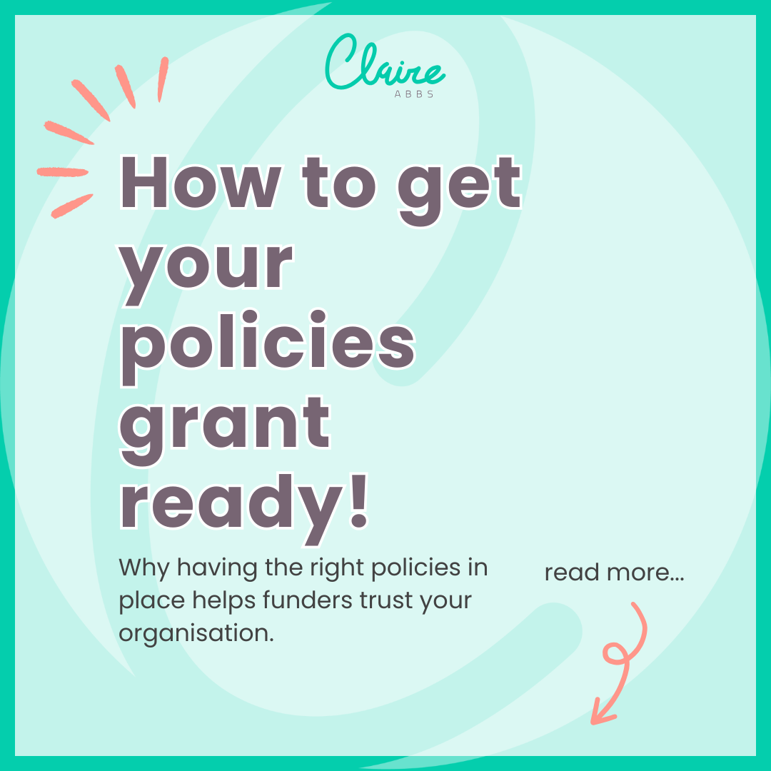 Policies that give funders confidence
