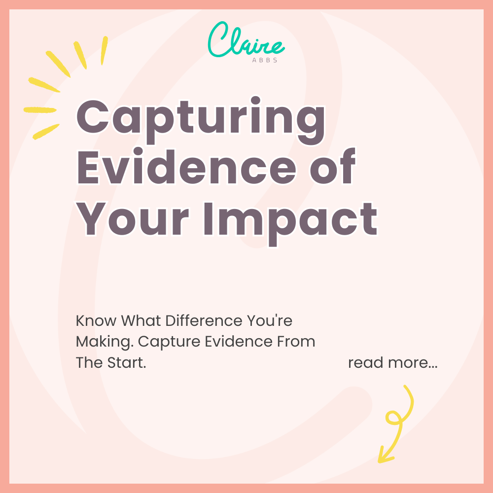 Capturing and sharing your impact