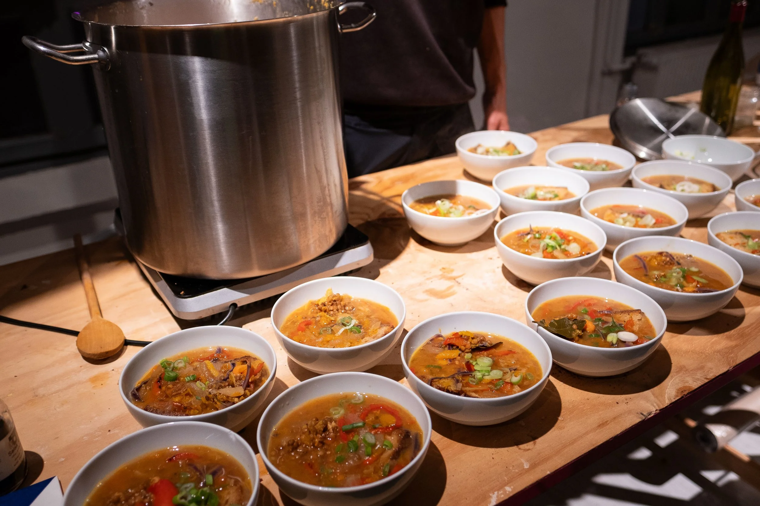 Alchemical Kitchen, collective cooking