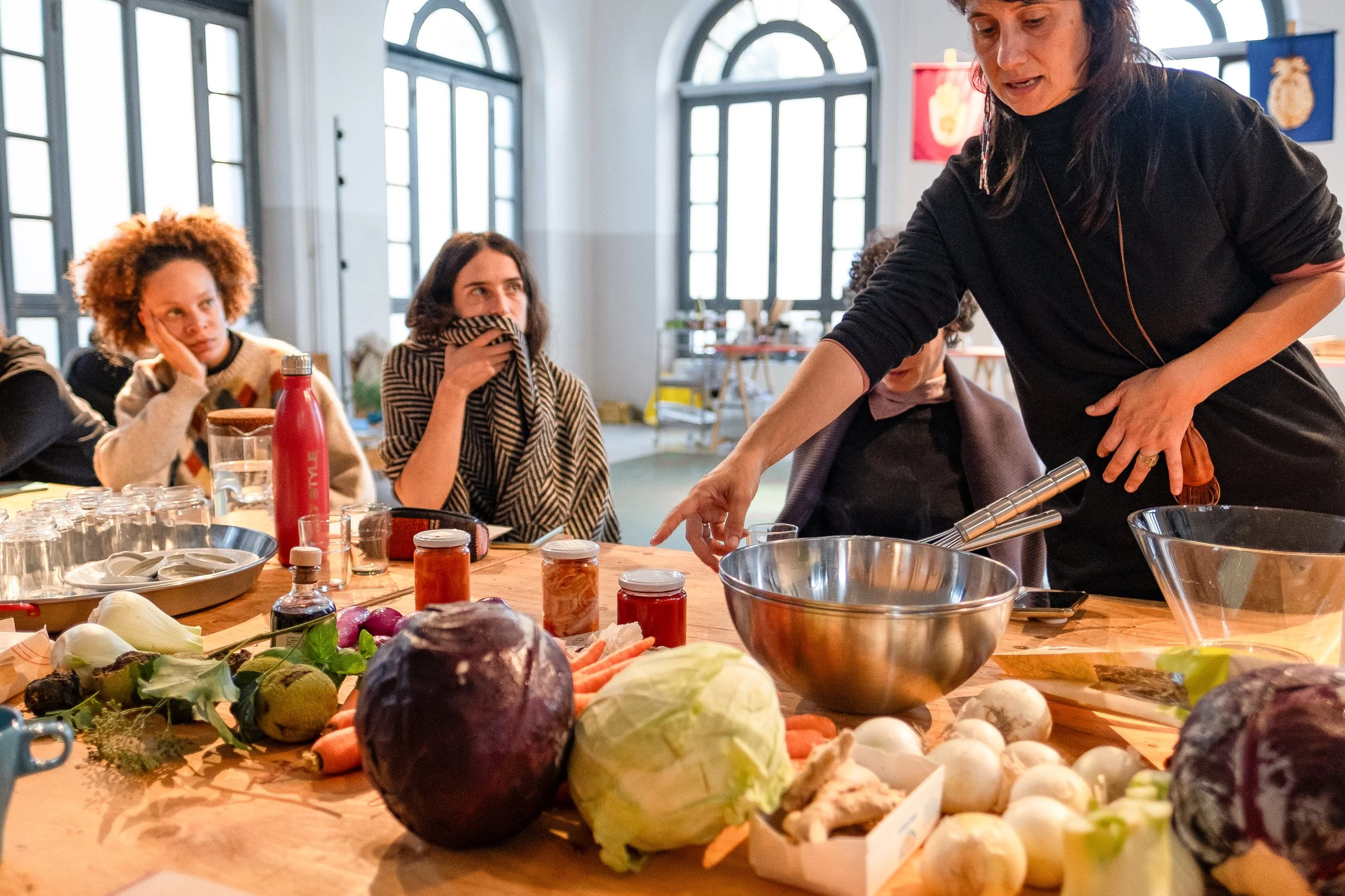 Alchemical Kitchen, workshop on fermentation