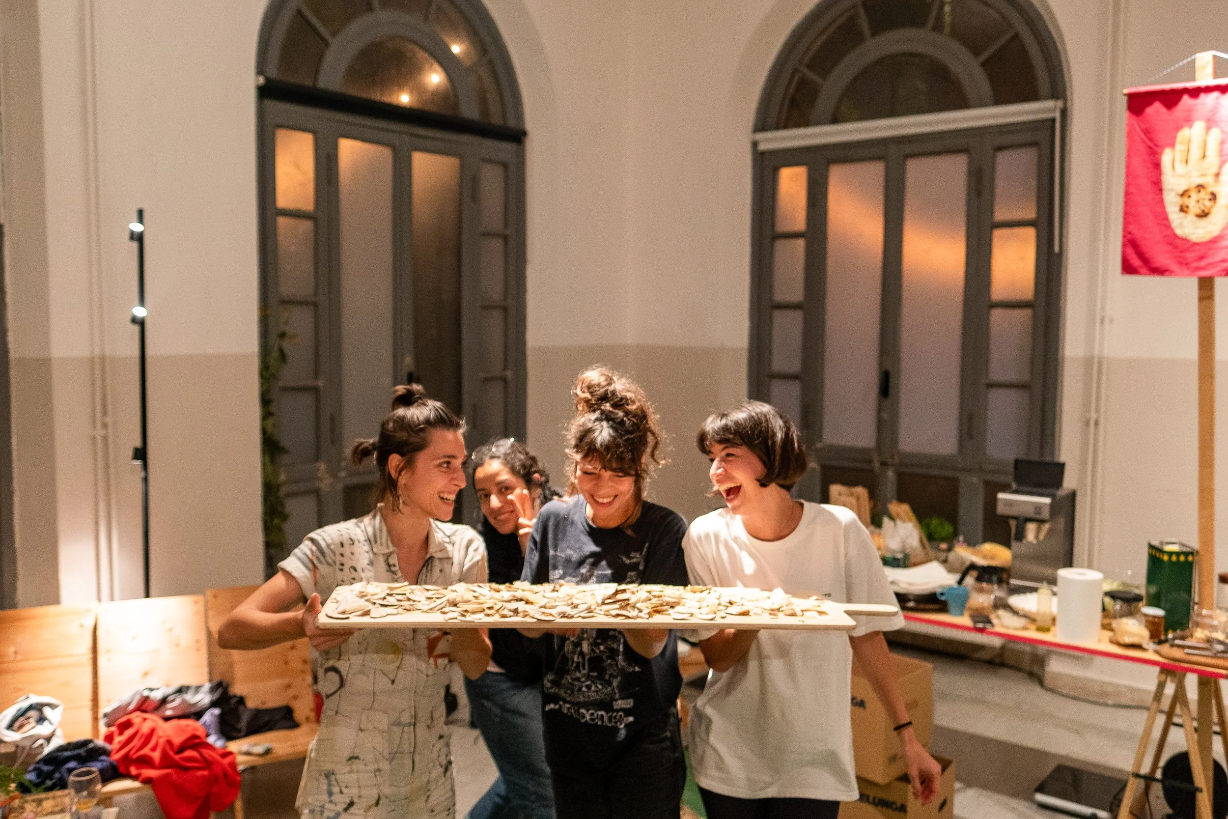 Alchemical Kitchen, collaborative backing moments