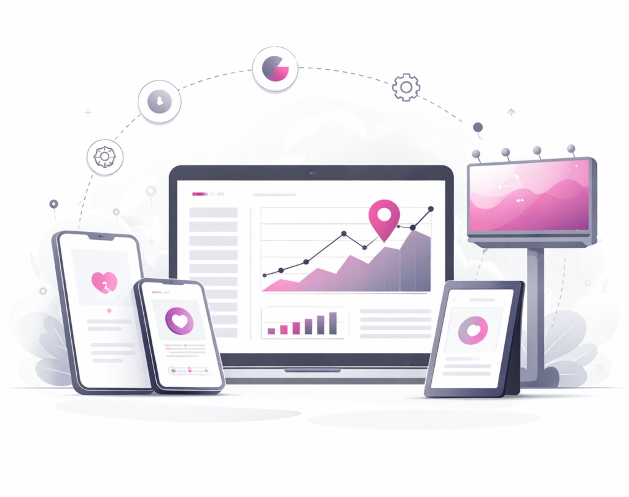 Proprietäre GEO/screen Datenplattform für datengetriebene High-Impact-Werbekampagnen