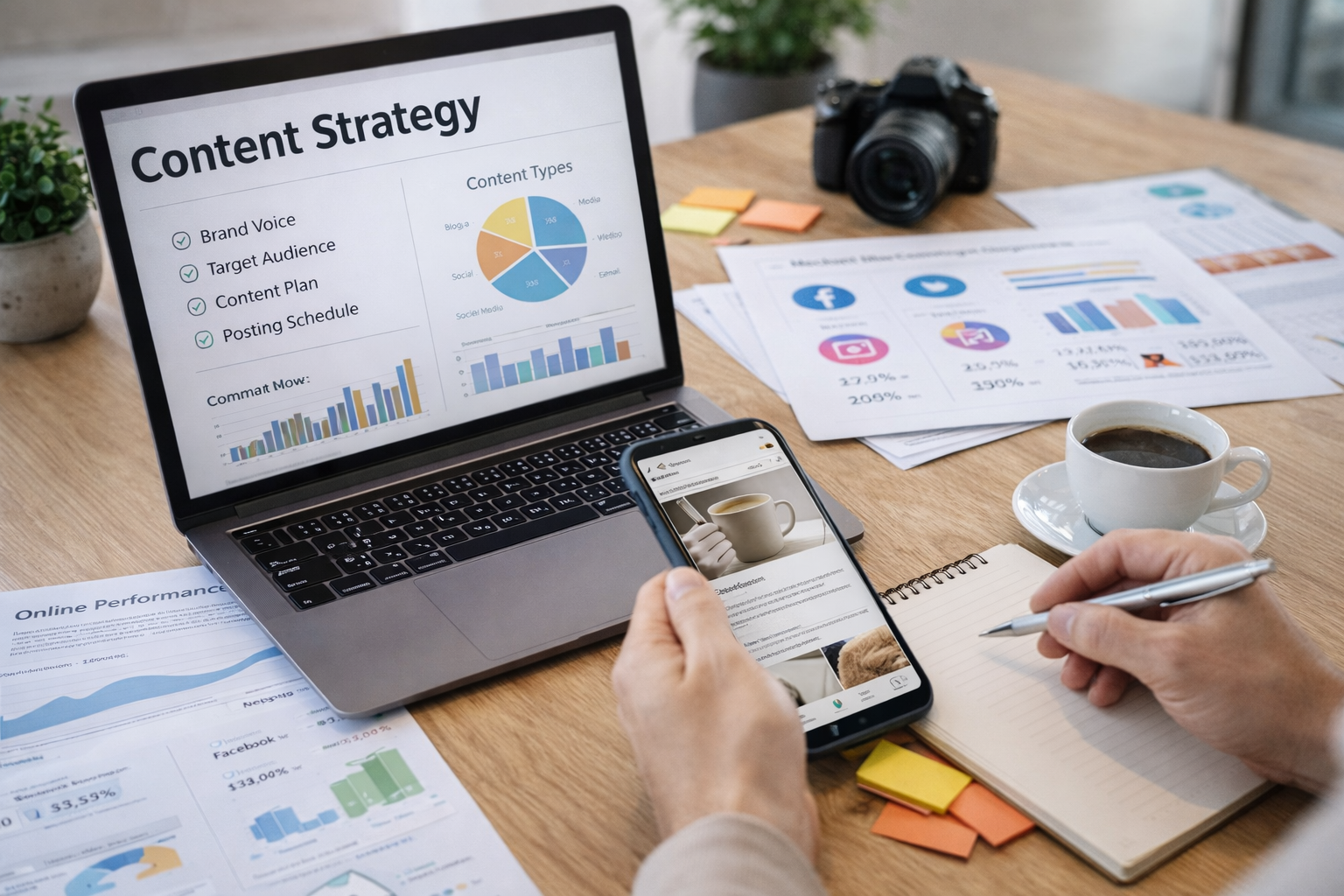 Sisällöntuotanto ja näkyvyyden kehittäminen