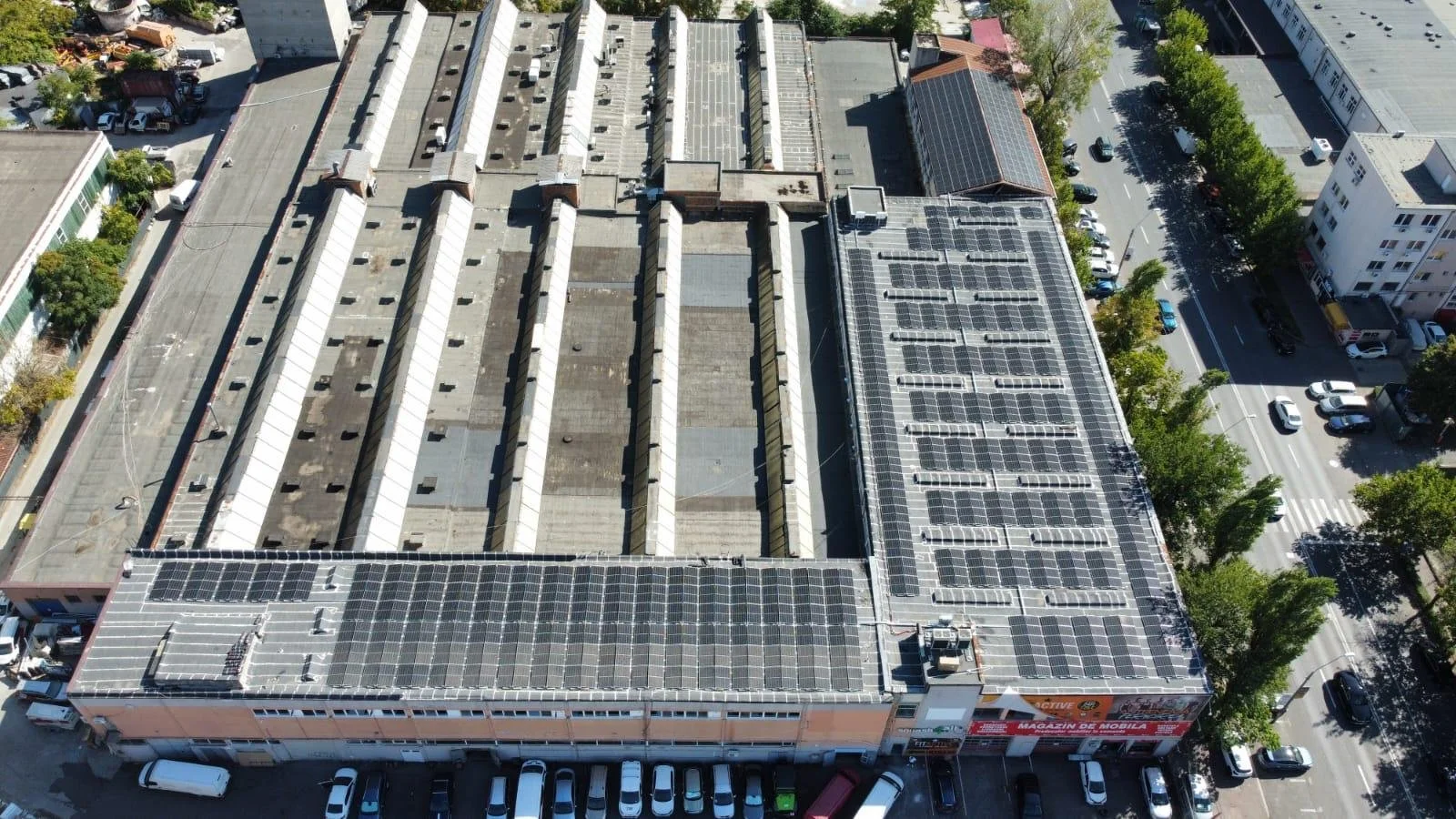 311.2 kWp photovoltaic system - Flat roof