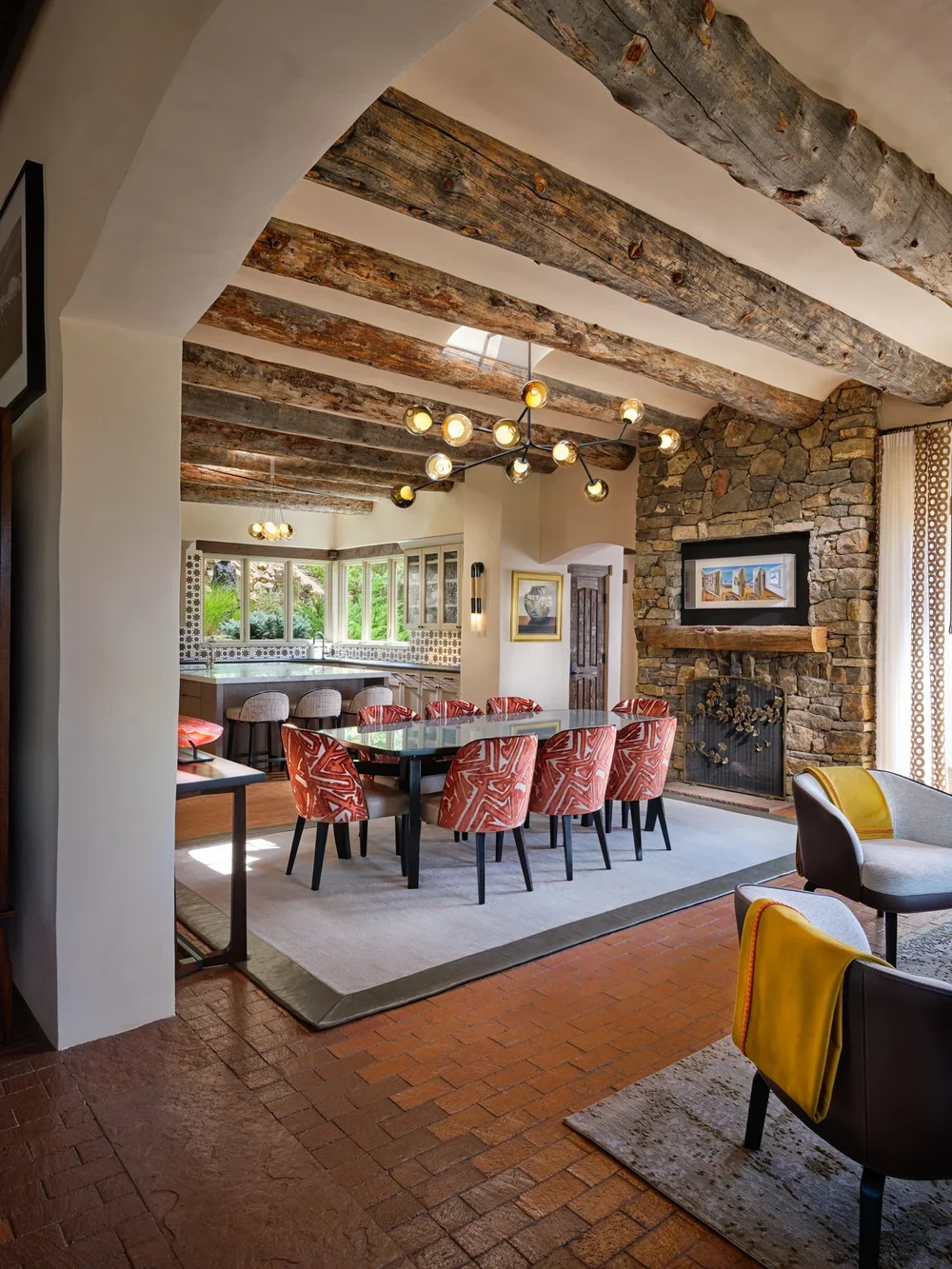 Southwestern Dining Room by Chandler Prewitt Design