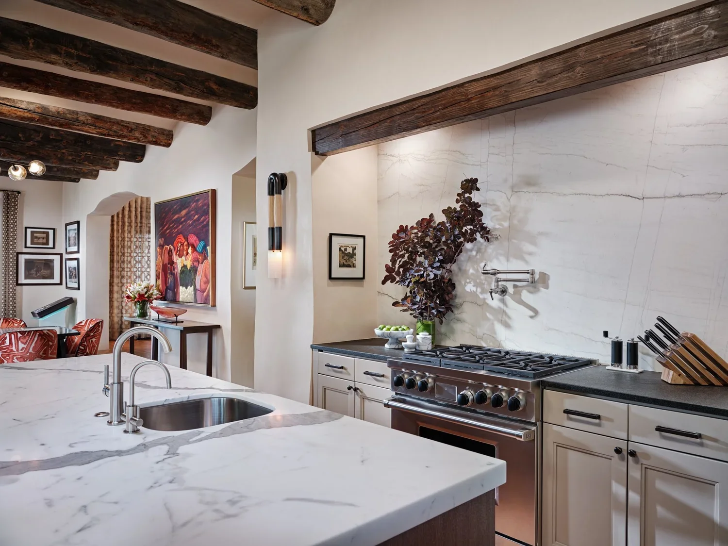 Luxury Southwestern Kitchen by Chandler Prewitt Design