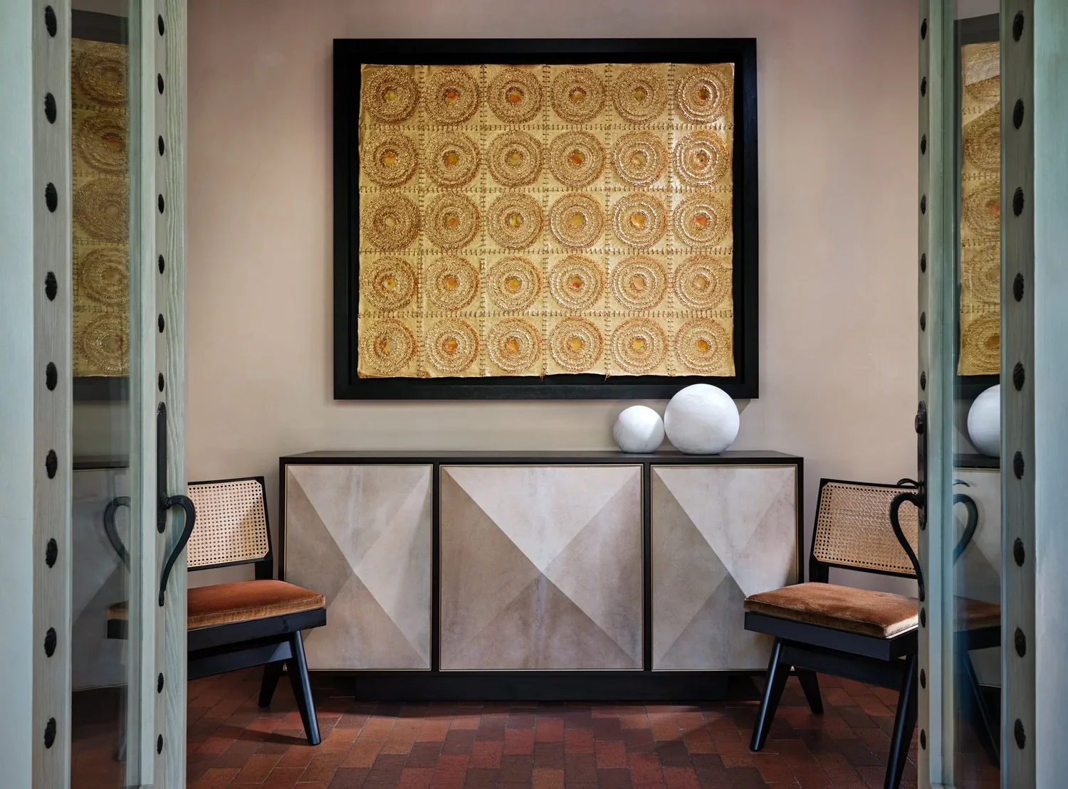 Modern Art Entryway by Chandler Prewitt Design