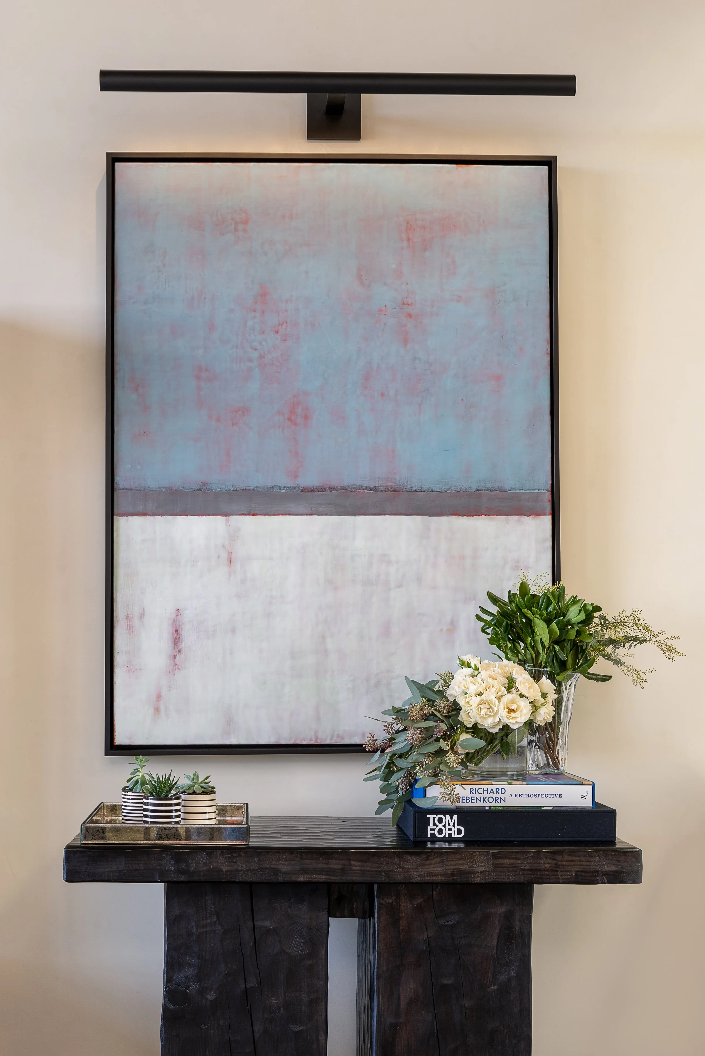 Contemporary Art Display by Chandler Prewitt Design