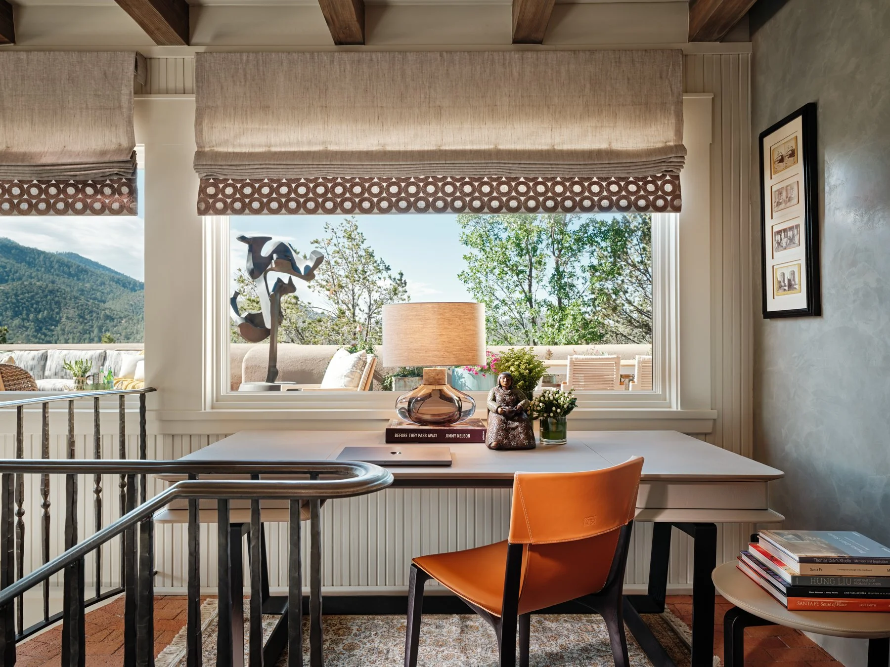 Client testimonial praising Chandler Prewitt Design for professional interior design services and attention to detail in a custom-built home.