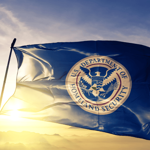 image of US department of homeland security to apply for South African refugee program in America