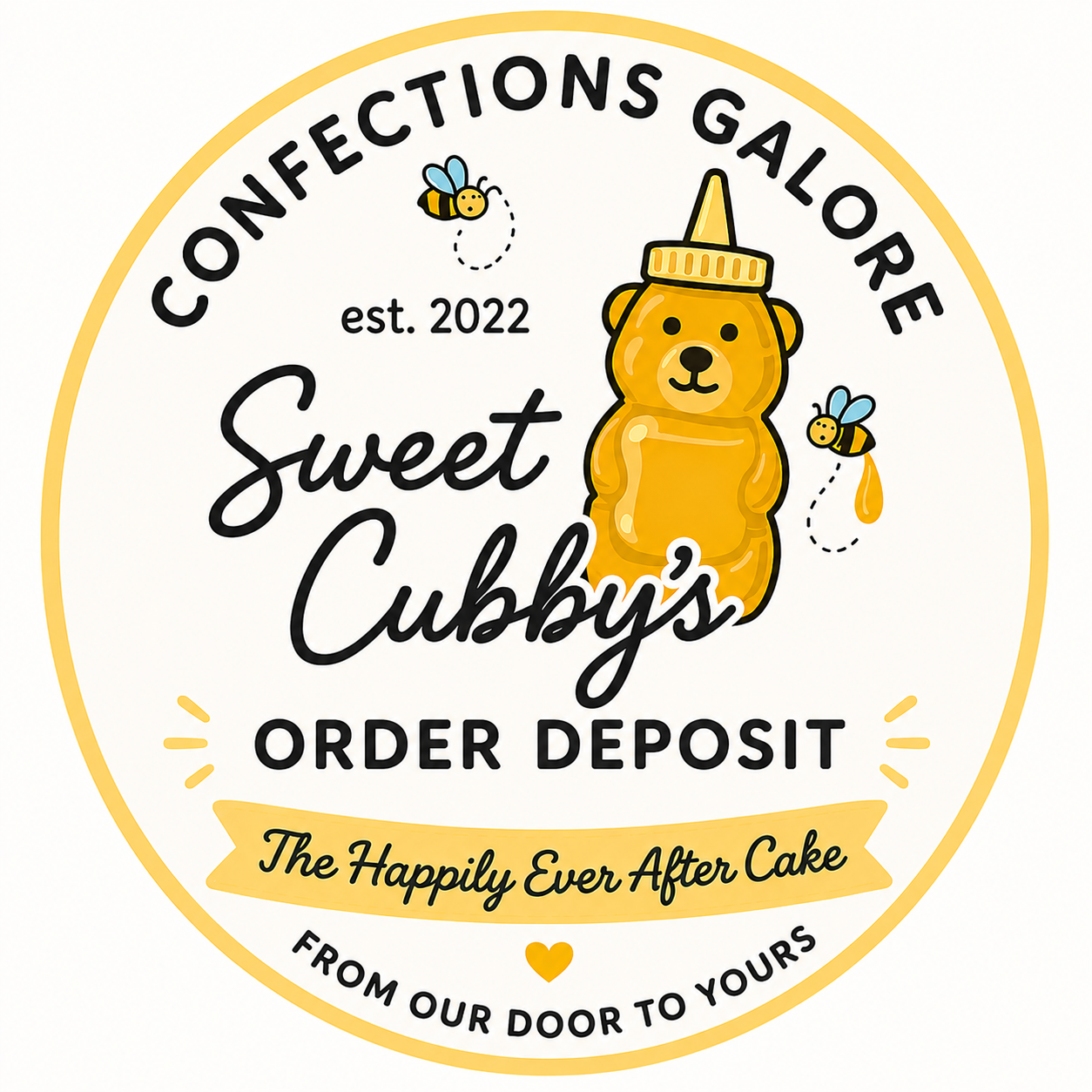 Order Deposit – The Happily Ever After Cake