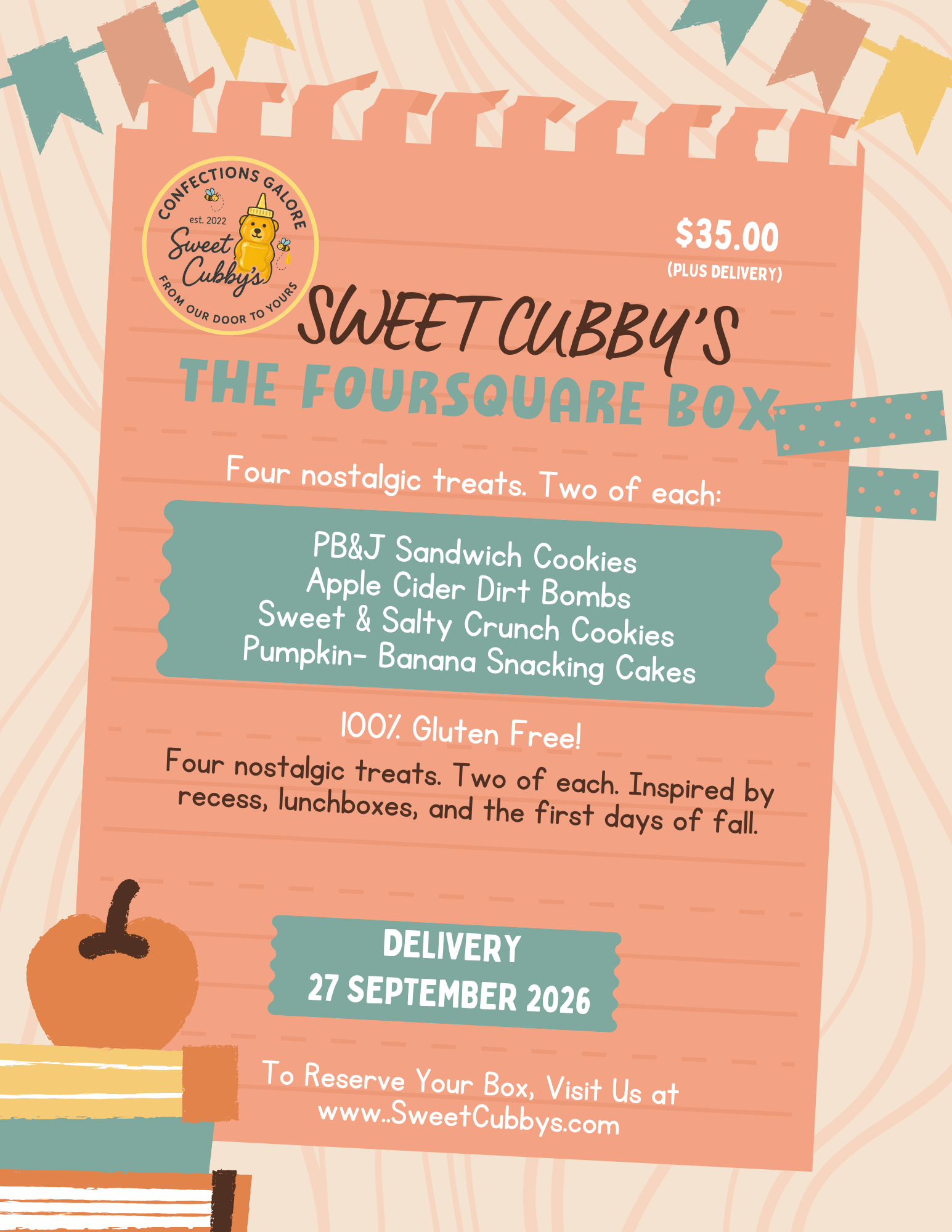 The Foursquare Box — September Pastry Box