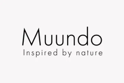 Logo mit dem Text 'Muundo - Inspired by nature'