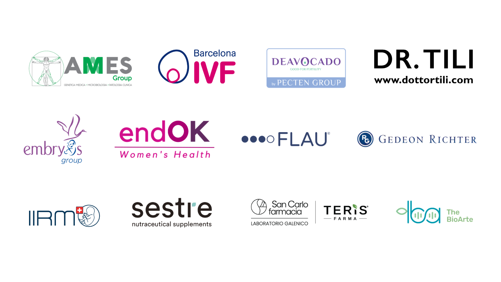 Logo dell'IMES Group con vari partner e filiali